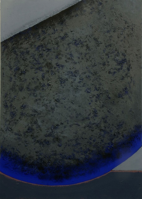 Materialising matter, mixed material-on canvas, 140x100cm,Februari2016